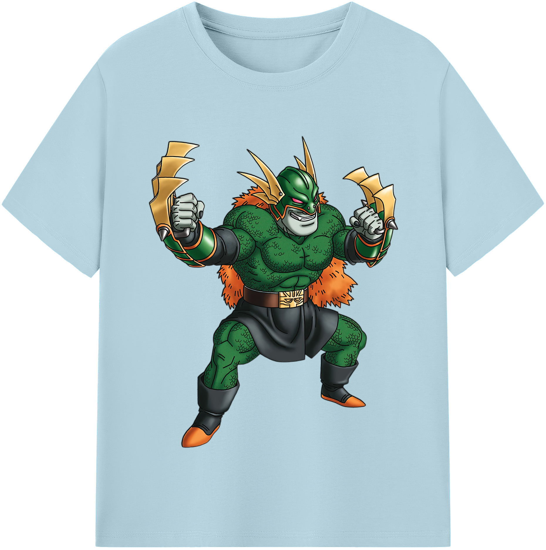 （画像用） ドラゴンクエスト Doragon Kuesuto Dragon Quest 綿100％半袖Tシャツ（フロントプリント）